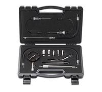 Lichamp 12pcs Compression Tester Adapter Kit with Spark Tester, Automotive Engine Cylinder Leak Down Compression Test Motor Pressure Gauge