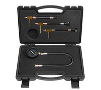 Lichamp Fuel Pressure Gauge, Fuel Pump Pressure Test Kit with Pressure Tester with Hose Adapter, B2BK