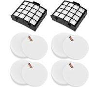 Lichelete AZ2002 Filter, Vacuum Filter Replacement Kit for Shark Vertex Duoclean Upringht Vacuum AZ2000 AZ2000W AZ2002, Compare to Part # XHFAZ2000, XFFKAZ2000,2 HEPA Filters,4 Foam&Felt Filter