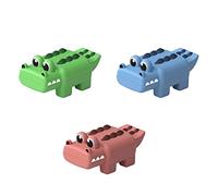 LICHENGTAI 3 pieces baby bath toy crocodile bath toy wind-up toy toys from 1 2 3 4 5 years children bath toy water toys children outdoor pool beach swimming pool