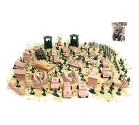 LICHENGTAI Army Base Playset Military Mini Figures Base Sets Army Vehicles Soldiers Toys Plastic Army Men Figures Aircraft Carrier Truck Military Vehicles Playset Gifts for Kids Age 3+