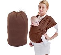 LICHENGTAI Ring Sling Baby Wrap Sling, Breathable Baby Wrap Baby Carrier Adjustable Baby Carriers Baby Slings for Baby Carrier Newborns & Toddlers up to 15 KG