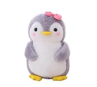 LICHENGTAI Stuffed Animal Penguin, 25cm Cute Penguin Cuddlekins Stuffed Animal Plush Toy Small Penguin Plush Doll Animal Pillow Fluffy Gift for Girls Boys Friends Valentine's Day Birthday