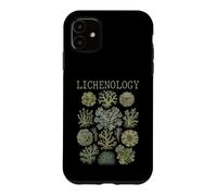 Lichenology Botanical Lichen Species Naturalist Illustration Case for iPhone 11