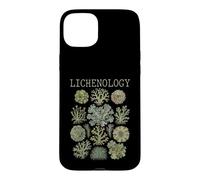 Lichenology Botanical Lichen Species Naturalist Illustration Case for iPhone 15 Plus