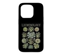 Lichenology Botanical Lichen Species Naturalist Illustration Case for iPhone 15 Pro