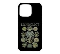 Lichenology Botanical Lichen Species Naturalist Illustration Case for iPhone 15 Pro Max