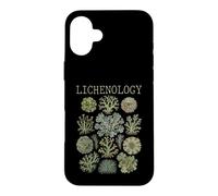Lichenology Botanical Lichen Species Naturalist Illustration Case for iPhone 16 Plus