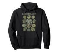 Lichenology Botanical Lichen Species Naturalist Illustration Pullover Hoodie