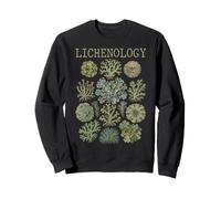 Lichenology Botanical Lichen Species Naturalist Illustration Sweatshirt