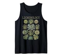 Lichenology Botanical Lichen Species Naturalist Illustration Tank Top