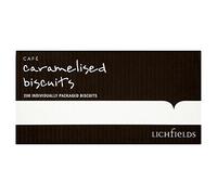 Lichfields Cafe Caramelised Biscuits 200 Individually Packaged Biscuits (Pack of 200s)