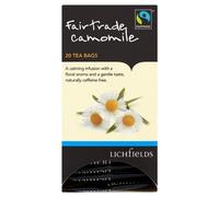 Lichfields Fairtrade Camomile 20 Tea Bags 30g