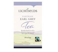 Lichfields Fairtrade Earl Grey 20 Tea Bags 40g (Pack of 6 x 20s)