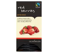 Lichfields Fairtrade Red Berries 20 Tea Bags 40g