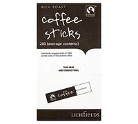 Lichfields Fairtrade Rich Roast Coffee Sticks 200 (Average Contents) (Pack of 200s)