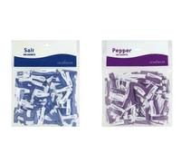 Lichfields Individual Salt & Pepper Sachets - Salt Sachets x 250 and Pepper x 250 Bundle
