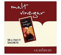 Lichfields Malt Vinegar 50 x 7ml (Pack of 50x7ml)