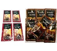 Lichfields Malt Vinegar and Brown Sauce Sachets, Condiment Portions, Mixed Pack - 50 Sachets