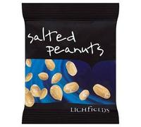 Lichfields Salted Peanuts 50g x Case of 24