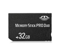 LICHIFIT 32GB Memory Stick Pro Duo Memory Card Thumb Drive Flash Drive Bulk for Sony PSP 2000 3000 High-speed Black