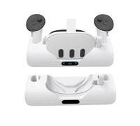 LICHIFIT Charging Dock Station for Meat Quest3 Headset and Handles, Charging Base Stand with Indicator Light Charger Mount Support Accessories