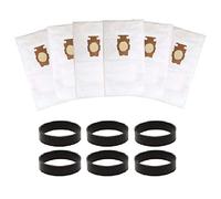 LICHIFIT Cloth Dust Bag & Rubber band Ribbed Belts for KIRBY SENTRIA G10 G10E Vacuum Cleaner Part