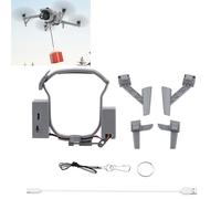 LICHIFIT Drone Airdrop System + Landing gears for DJI Air 3S / Air 3 Drone Payload Release Thrower Transport Delivery Release Dropping Device Extended Legs