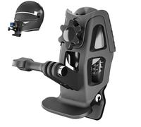 LICHIFIT Helmet Chin Mount Clip Universal for Gopro Hero for DJI Action for Insta360 Ace/Go Series Action Cameras First-Person Perspective Shooting Holder Motorcycle Helmet Clip Clamp