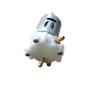 LICHIFIT Micro 360 Water Pump Plastic Gear Mini Oil Pump with Copper Nozzle for RC Boat Hydraulic Model DIY Parts