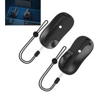 LICHIFIT Mouse Grip Stand for Nintendo Switch 2 Mouse-Shaped Left and Right Game Controllers Base for NS2 Magnetic Mouse Hand Grips for Joy-Con 2 Mouse-Style Adapter (Black)