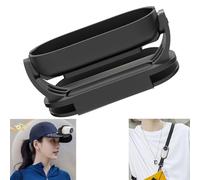 LICHIFIT Protective Frame Case with Hat Clip for Insta360 GO 3 Housing with Cap Clamp to Fix Camera to Hat or Shoulder Strap First Person View Camera Holder Fixed Mount
