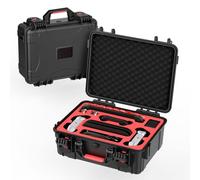 LICHIFIT Waterproof Carrying Hard Case for Nintendo Switch 2 Portable Suitcase Safety Box for Switch 2 Console and 2 Pro Controllers and Accessories Organizer Travel Storage Shell