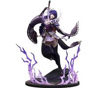 LICHOO Genshin Impact Figure Raiden Shogun Anime Action Figure 26cm Character Collectible Model Statue Toys PVC Figures Desktop Ornaments Festive Gifts