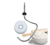 Lichtblau Dough Hook with Dough Deflector White for Bosch Food Processor I Replacement Dough Hook Suitable for Bosch MUM4 and MUM5 I Dough Hook Scraper for Food Processor I Accessories Bosch MUM4/MUM5