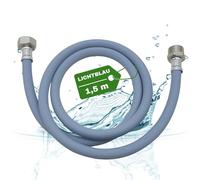 LICHTBLAU Extension Inlet Hose with Metal Thread Dishwasher Washing Machine Connection I 3/4 Inch I Water Inlet Hose Universal Manufacturers Independent Size: 1.5 m