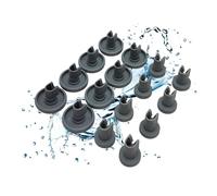 Lichtblau Set of 16 Basket Wheels Complete 5028696700/0-5028696500/4 I Replacement Wheels for Dishwasher Basket 8 x Upper Basket 8 x Lower Basket I Suitable for AEG, Electrolux and Many More
