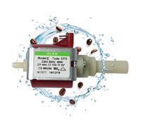 Lichtblau Ulka EP5 Pump 48W 230V Silver Plastic Submersible Water Pump Suitable for Whirlpool Bauknecht 481236018581, Indesit-Company C00312985, DeLonghi 5132106900, Philips 422245945091