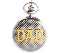 LICHWEST Men's Casual Quartz Pocket Watch DAD Vintage Skeleton Watch with Chain Christmas Graduation Birthday Gifts Fathers Day