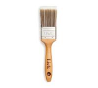 Lick 2 inch Bamboo Flat Paint Brush - Soft Bristles, For DIY & Decorating, Sustainable, Bamboo, Professional Flat Brush, Recycled Steel Handle, 2-inch Paint Brush