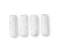 Lick 4 inch Roller Sleeves 4 Pack - Mid Pile Small Paint Roller Sleeves, Mini Rollers for Painting, Paint Roller Sleeve for Small Paint Rollers, 4 Roller Sleeves