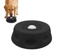 Lick Ball Dog Slow Feeder Non-Slip - Lick Bowl Slow Eater Liquid Interactive | Lick Bowls Dogs Cats Puppies Fun Ball 250 ml | 17.4 x 5.7 cm, Indoors, Outdoors, Living Room, Floor, Camping, Travel