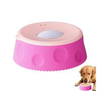 Lick Ball for Dogs Interactive Sphere Roller Licker Boredom Relief | Cat Slow Feeder Bowl for Liquid Treat Wet Food Meat Puree Yogurt Pets Cats Small Medium Large Breeds