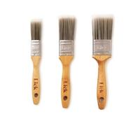 Lick Flat Paint Brushes - Set of 3