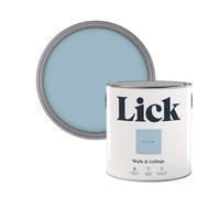 Lick Blue 04 Matt Emulsion Paint, 2.5L