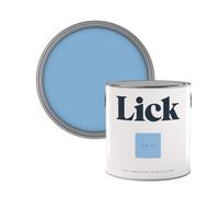 Lick Blue 10 Eggshell Emulsion Paint, 2.5L