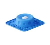 Lick Bowl, Slow Feeder Dish, Silicone Pet Feeder, Rotating Ball Bowl, Cat Dog Feeding Mat, Healthy Eating Enrichment Toy, Yogurt Puree Treat Dispenser, Puppy Stress Relief Feeding Tool 28x28x7.5cm