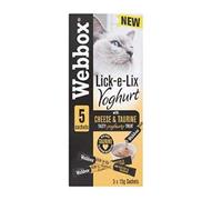 LICK-E-LIX CHEESE & TAURINE CAT TREATS 5PK-REWARD DELIGHT KITTEN TRAINING (3X)