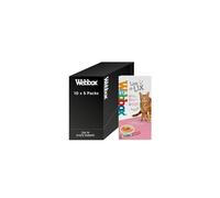 | Lick-e-Lix, Salmon Cat Treats | Tasty and Nutritious, Kitten Friendly | Wheat and Grain Free, No Artificial Preservatives or Colours (10 x 5 Packs)