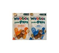 Lick-e-Pops Freeze Dried Cat Treats Variety Pack (Chicken/Tuna)